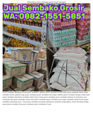 Ö88ᒿ–I55I–585I (WA) Foto Grosir Sembako Grosir Sembako Godean