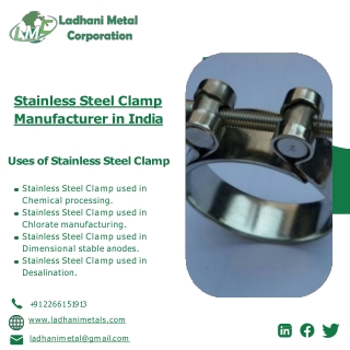 SS Clamp| Titanium Tank| Titanium Butterfly Valve| Titanium Ball Valve-Ladhani M