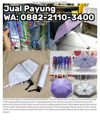 Ö88ᒿ·ᒿllÖ·౩ԿÖÖ (WA) Payung Souvenir Indonesia Pusat Souvenir Payung
