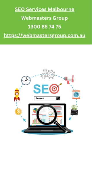 SEO Services Melbourne - Webmasters Group