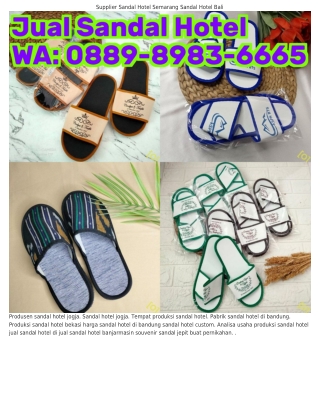 ౦88ᑫ~8ᑫ8౩~6665 (WA) Cara Membuat Sandal Hotel Dari Spon Alat Dan Bahan Untuk Mem