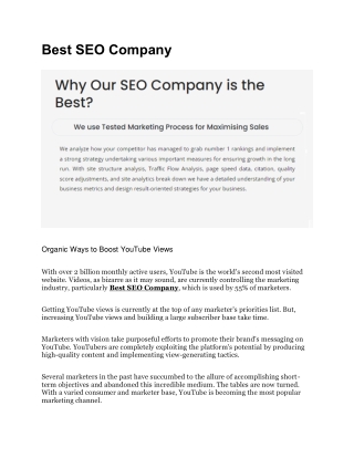 Best SEO Company