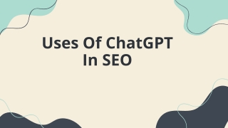 Uses Of ChatGPT In SEO