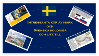 Svenska Kolonier och lite till