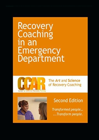 $PDF$/READ/DOWNLOAD Recovery Coaching in an Emergency Department