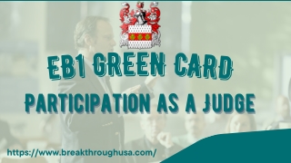 EB1 Green Card Requirements And Eligibility | Chris M. Ingram