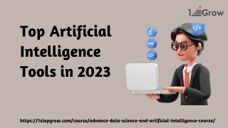 Top Artificial Intelligence Tools in 2023