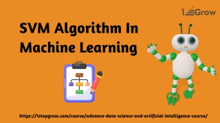 SVM Algorithm In Machine Learning