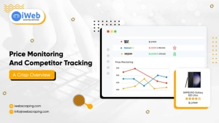 Price Monitoring And Competitor Tracking - A Crisp Overview