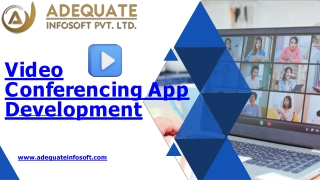 The Video Conferencing app development cost depends on its overall features.