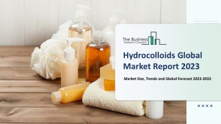 Hydrocolloids Market
