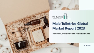 Male Toiletries Market