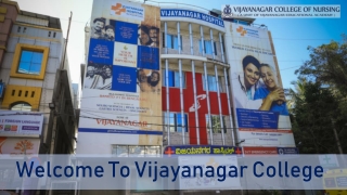 GNM Nursing College in Bangalore - Vijayanagar College of Nursing