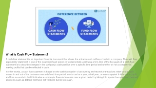 Difference Between Cash Flow And Fund Flow