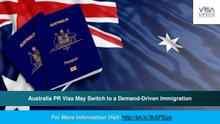 Australia PR Visa May Switch to a Demand-Driven Immigration