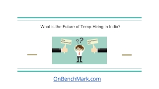 Future of Temp Hiring in India