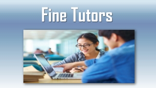 Get online tutions by Maths and Science tutors - Fine Tutors