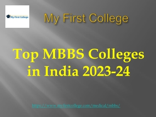 Top MBBS Colleges in India 2023