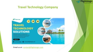 Travel Technology Company