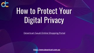 How to Protect your Digital Privacy