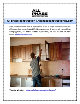 All phase construction | Allphaseconstructionllc.com