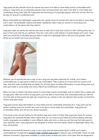 10 Compelling Reasons Why You Need lined yoga pants
