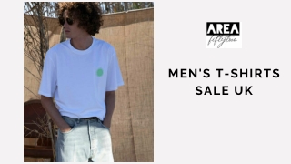 Shop Men's Designer T-shirts UK at Best Prices at Area Fifty TwO