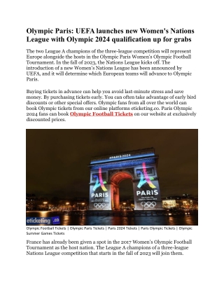 UEFA introduces new Women's Nations League with Olympic 2024 qualification up for grabs.docx