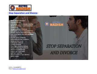 Best Stop Separation And Divorce -astronadish