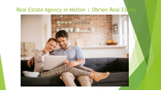 Real Estate Agency in Melton