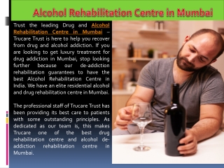 Alcohol Rehabilitation Centre in Mumbai