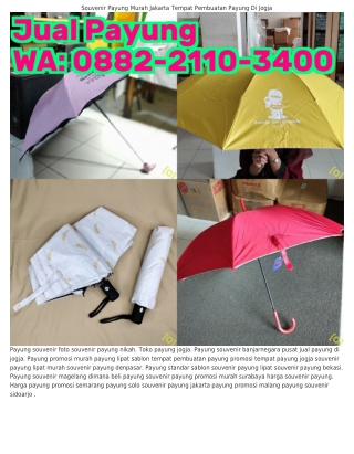 ౦88ᒿ·ᒿII౦·౩4౦౦ (WA) Harga Souvenir Payung Anak Harga Souvenir Payung Di Bali