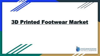 3D Printed Footwear Market worth US$3,296.967 million by 2027