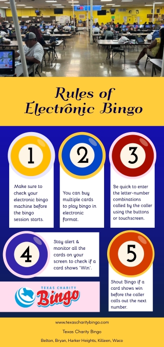 Rules of Electronic Bingo