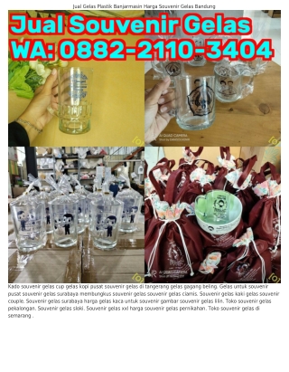 088ᒿ.ᒿII0.ᣮㄐ0ㄐ (WA) Gelas Souvenir Jatinegara Gelas Souvenir Pernikahan