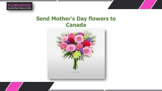 send Mother's Day flowers to Canada