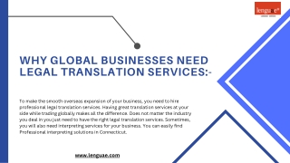 Why The Medical Translation Services Important?