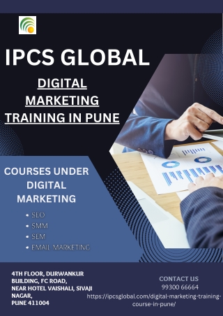 IPCS GLOBAL BEST DIGITAL MARKETING TRAINING IN PUNE