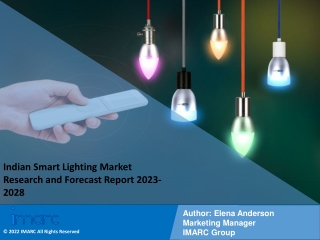 Indian Smart Lighting Market PDF Growth Trends Forecast to 2023-2028
