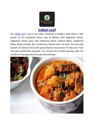 Up to 10% Offer Order Now - Indian Leaf Redfern