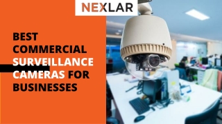 Best Commercial Surveillance Cameras for Businesses