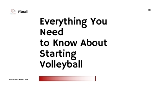 Everything You Need to Know About Starting Volleyball