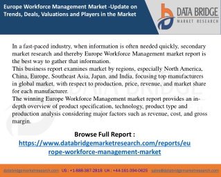 Workforce Management Market