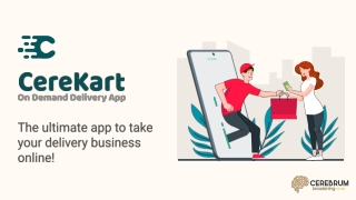 The ultimate app to takeyour delivery business online!
