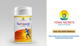Joint Pain Relief Medicine