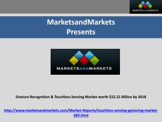 Gesture Recognition Market