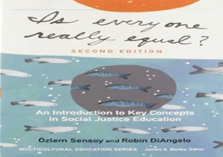 PDF Is Everyone Really Equal?: An Introduction to Key Concepts in Social Justice