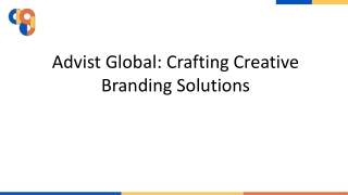 Advist Global: Crafting Creative Branding Solutions​