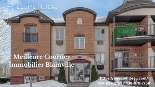 Meilleure Courtier Immobilier Blainville