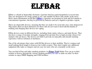 Elfbar